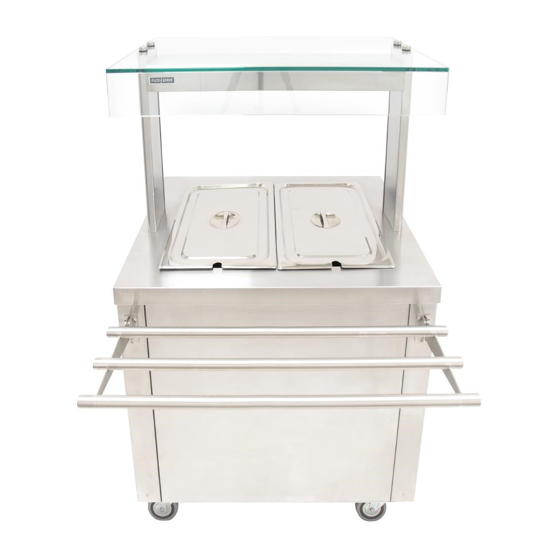 Parry Hot Cupboard with Dry Bain Marie Top and Quartz Heated Gantry FS-HB2PACK FD224