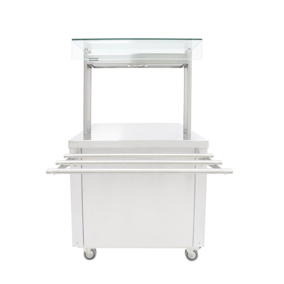 Parry Flexi-Serve Ambient Cupboard with Plain Top and Led Illuminated Gantry FS-A2PACK FD230
