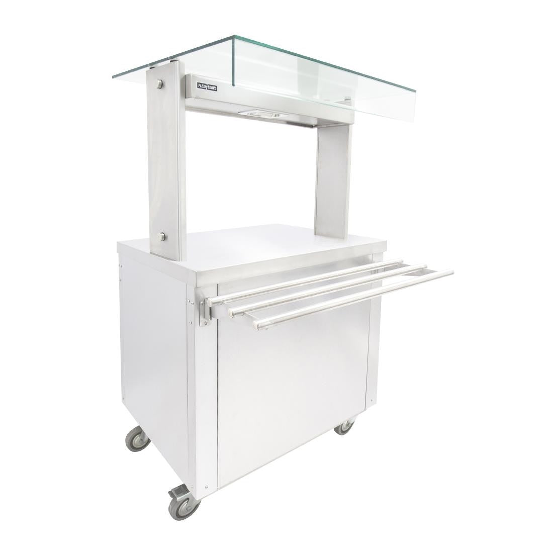 Parry Flexi-Serve Ambient Cupboard with Plain Top and Led Illuminated Gantry FS-A2PACK FD230