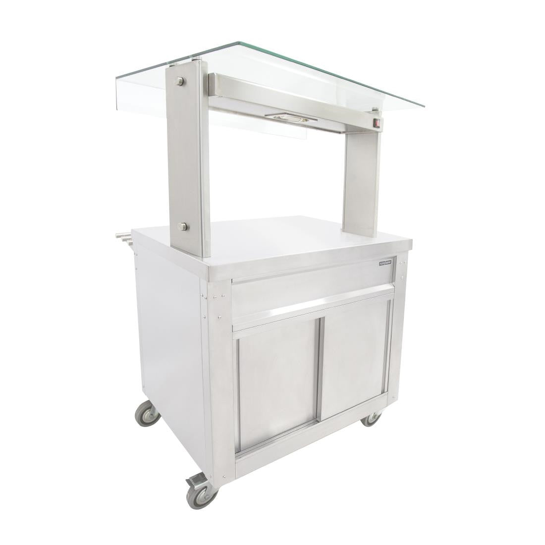 Parry Flexi-Serve Ambient Cupboard with Plain Top and Led Illuminated Gantry FS-A2PACK FD230