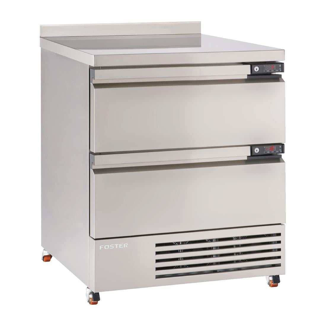 Foster FlexDrawer Counter with 2 Drawers and Splashback FFC4-2 35-106 FD335