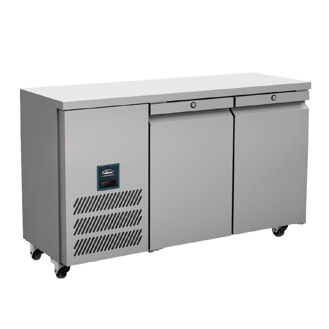 Williams Jade Slimline Double Door Refrigerated Counter 244Ltr HJSC2-SA FD356