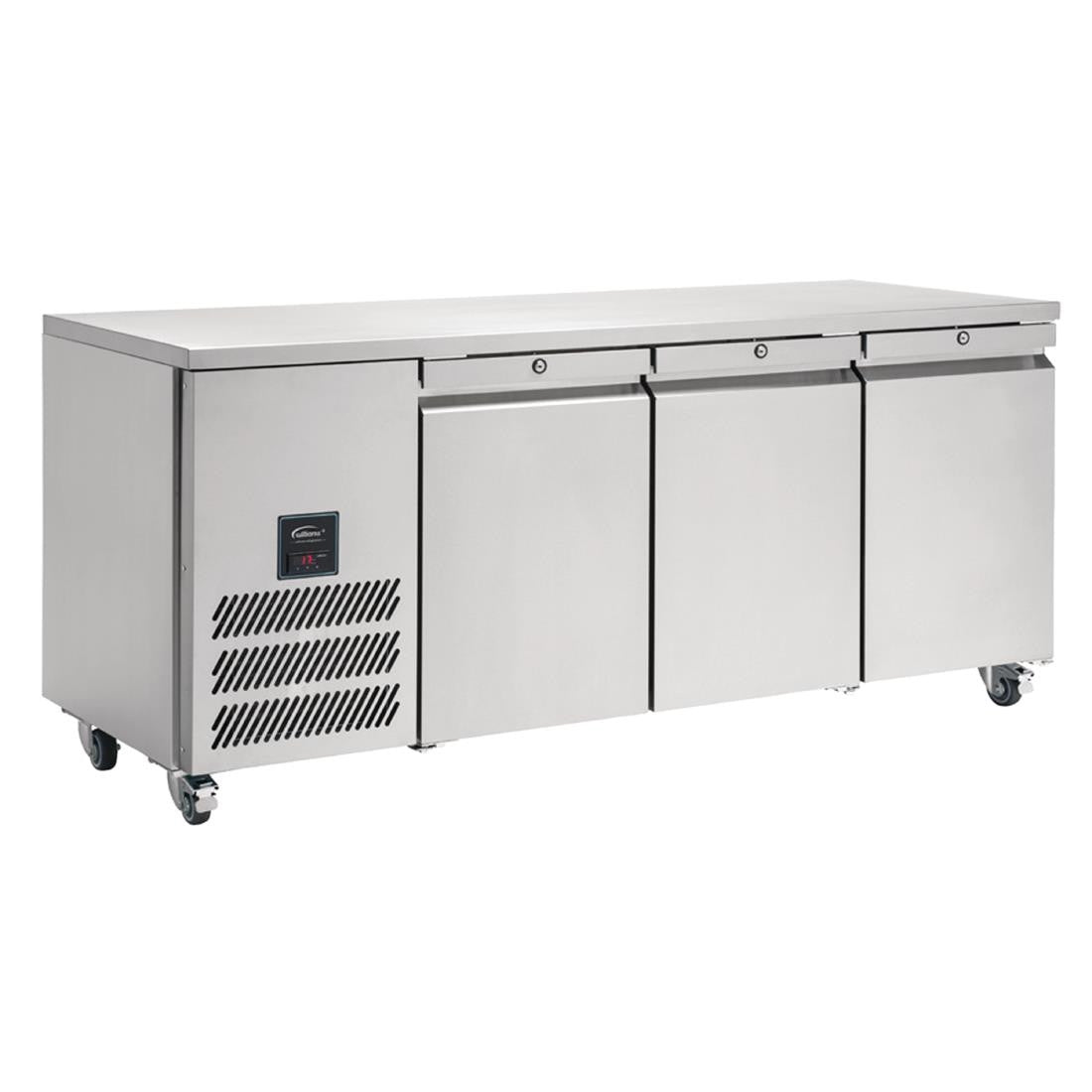 Williams Jade Slimline 3 Door Freezer Counter 374Ltr LJSC3-SA FD359