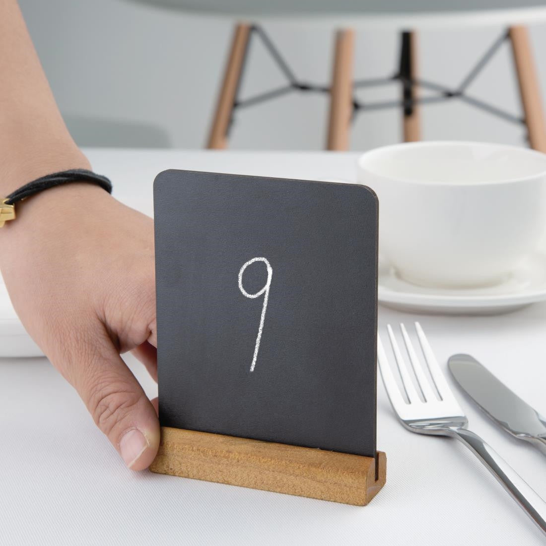 Olympia Mini Elegant Tableboard 100(H) x 80(W)mm (Pack of 4) FD951