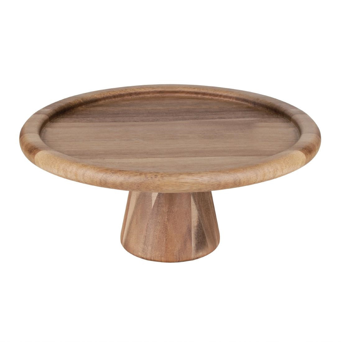 Olympia Acacia Cake Stand 305(Ø) x 127(H)mm FE150
