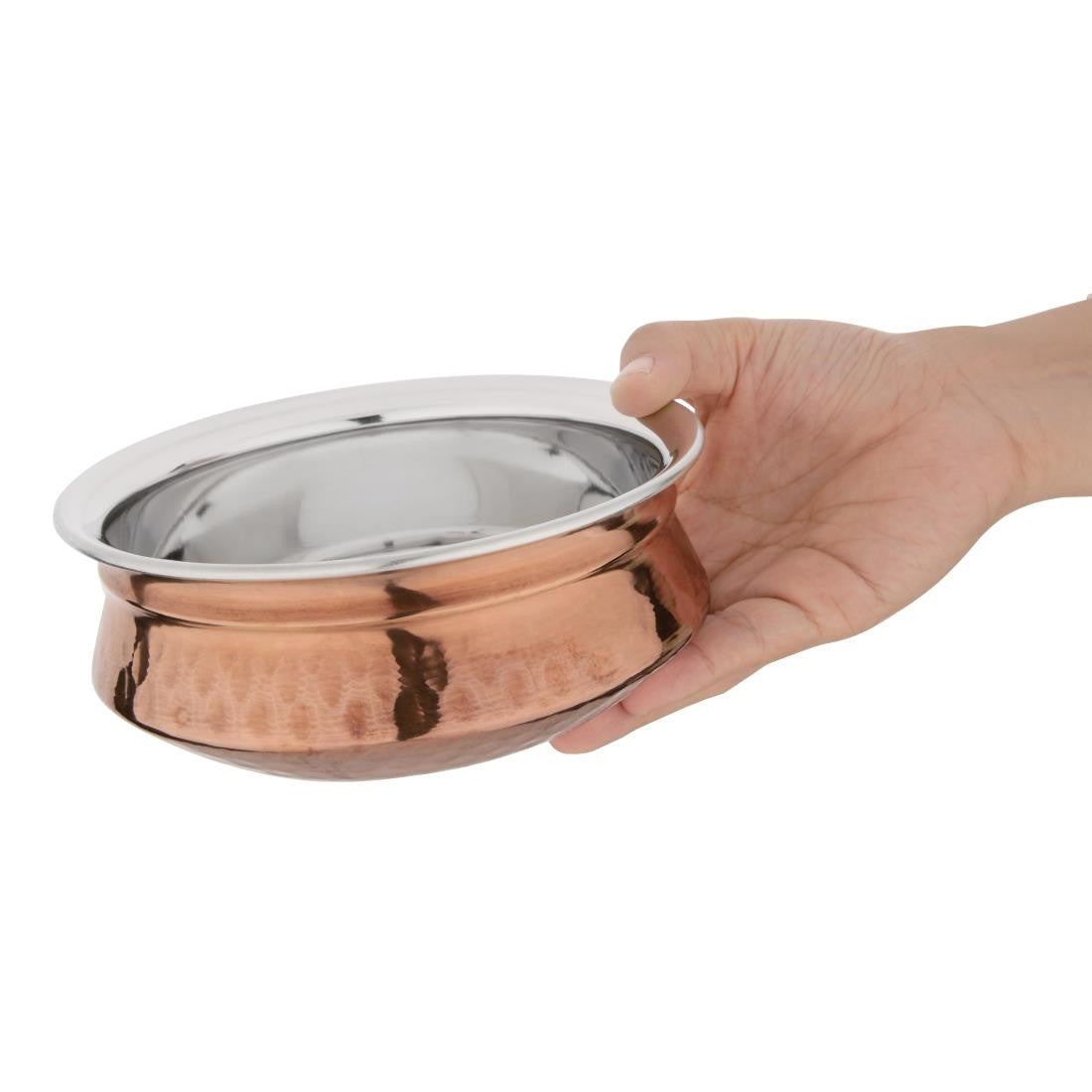 Olympia Medium Handi Serving Dish Copper 150(Ø)mm FE298