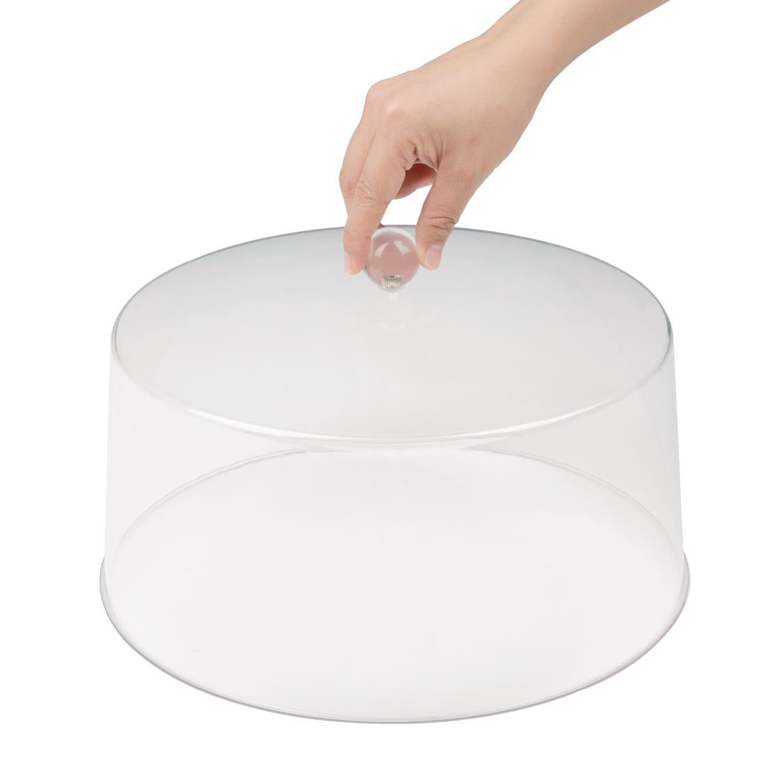 Olympia Kristallon Polycarbonate Display Cover Clear 308(Ø) x 190(H)mm FE473