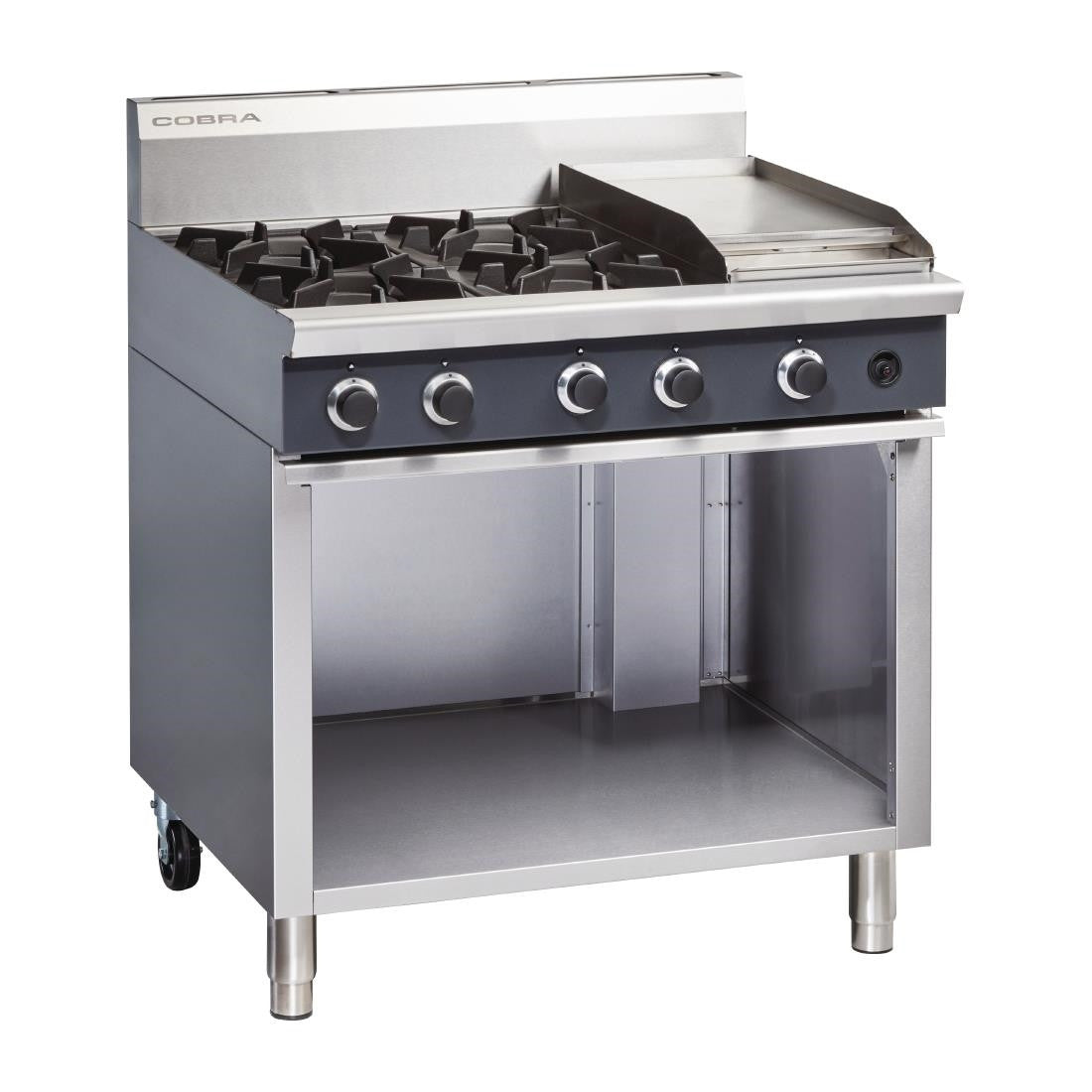 Cobra Propane Gas Range 4 Burner with Griddle C9CL FE672-P