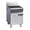 Cobra LPG Range 4 Burner Static Oven CR6DL FE675-P