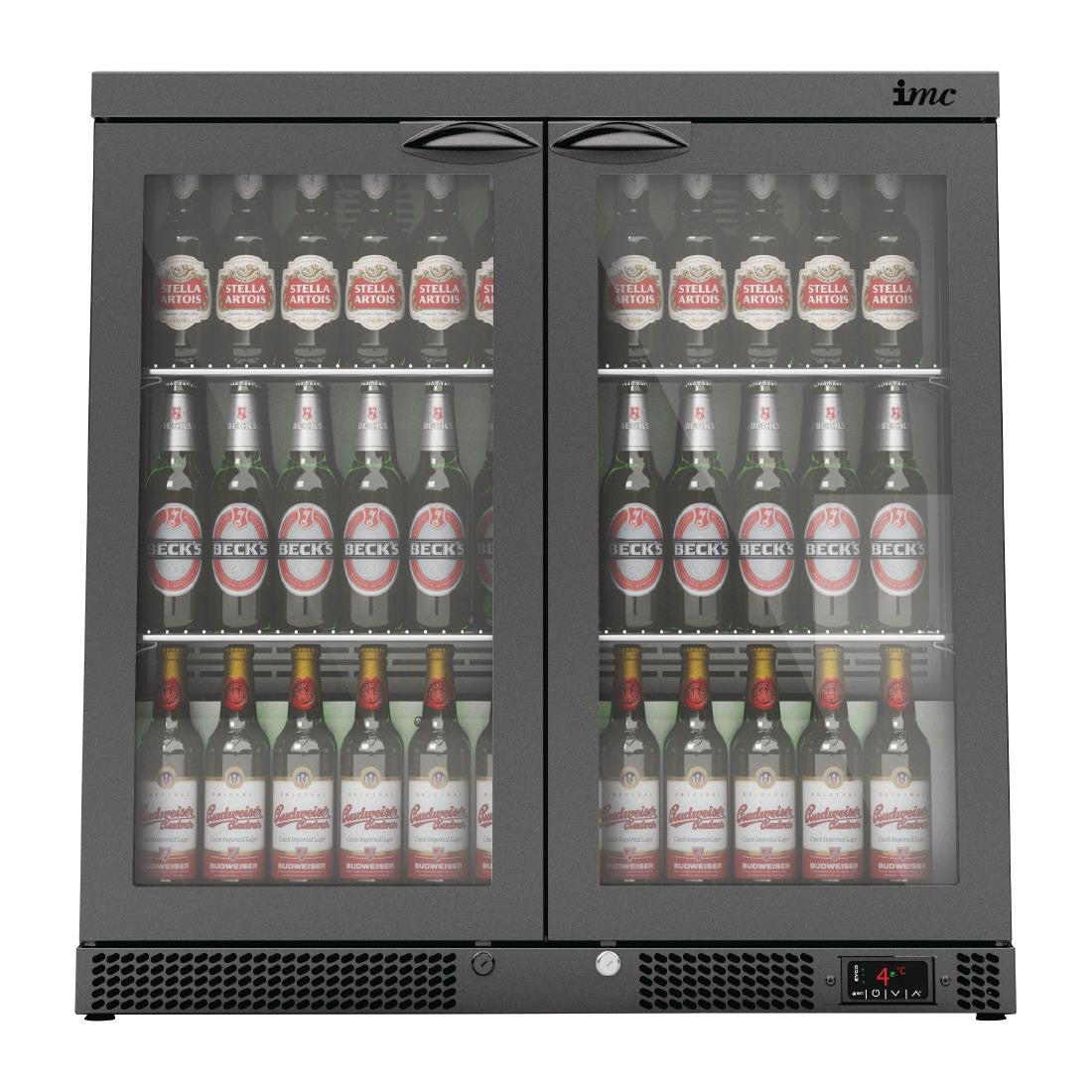 IMC Mistral M90 Double Door Bottle Cooler 214Ltr F77/250/B FP725
