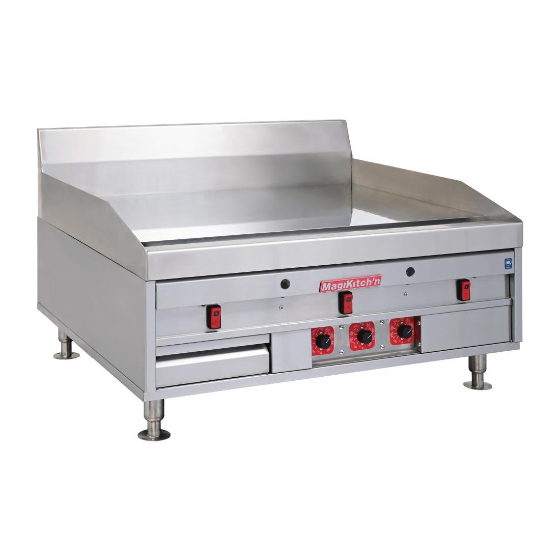 MagiKitch'n Heavy Duty Chrome Griddle MKG36 FP870