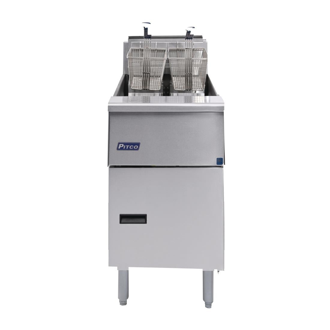 Pitco Single Tank Twin Basket Fryer SE14S-SSTC FP876