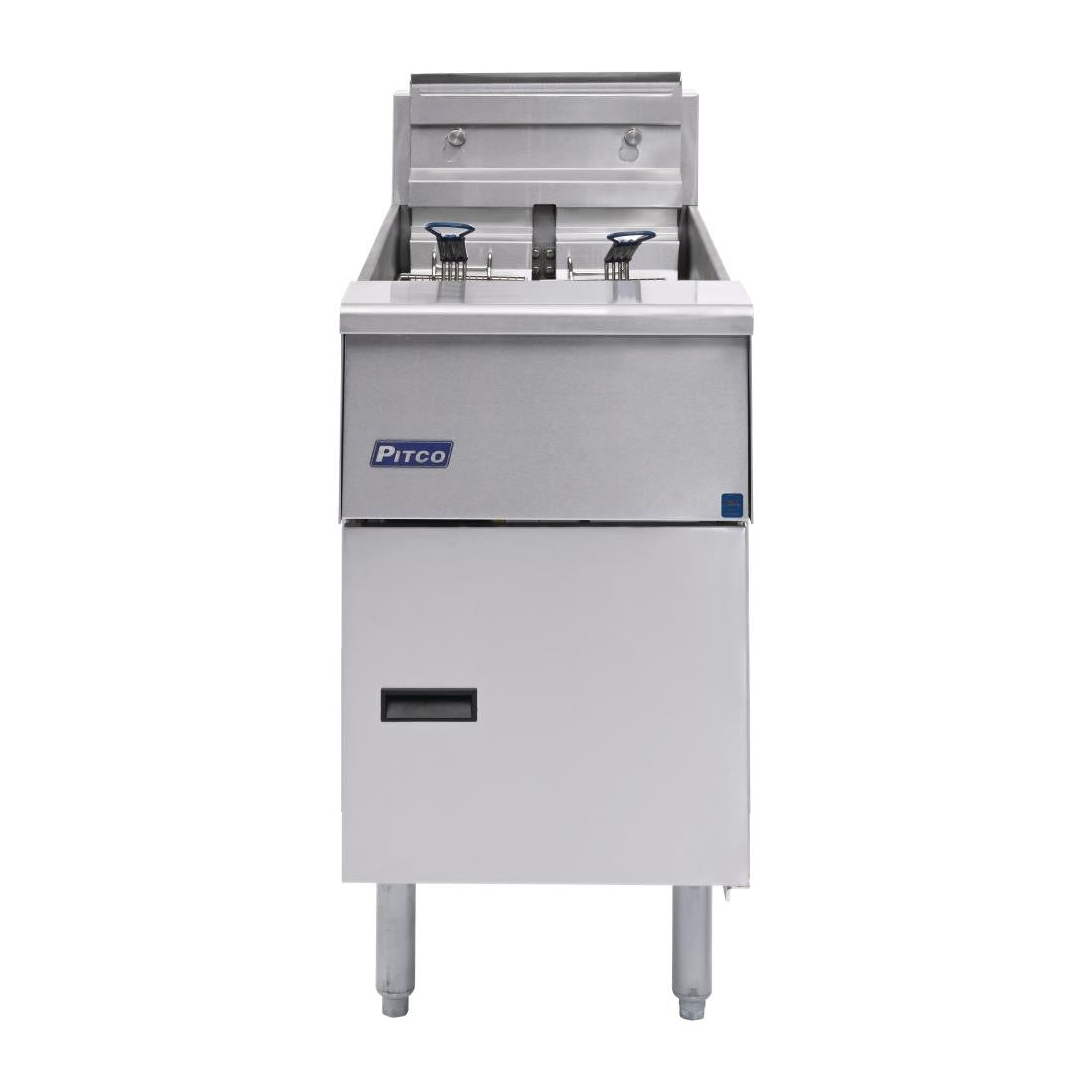 Pitco Single Tank Twin Basket Fryer SE14S-SSTC FP876