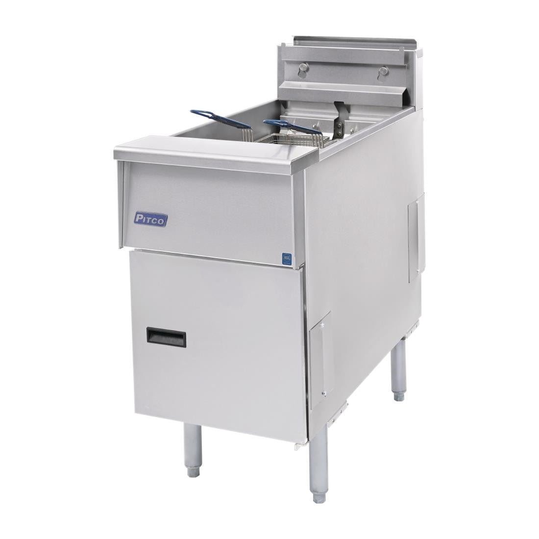 Pitco Single Tank Twin Basket Fryer SE14S-SSTC FP876