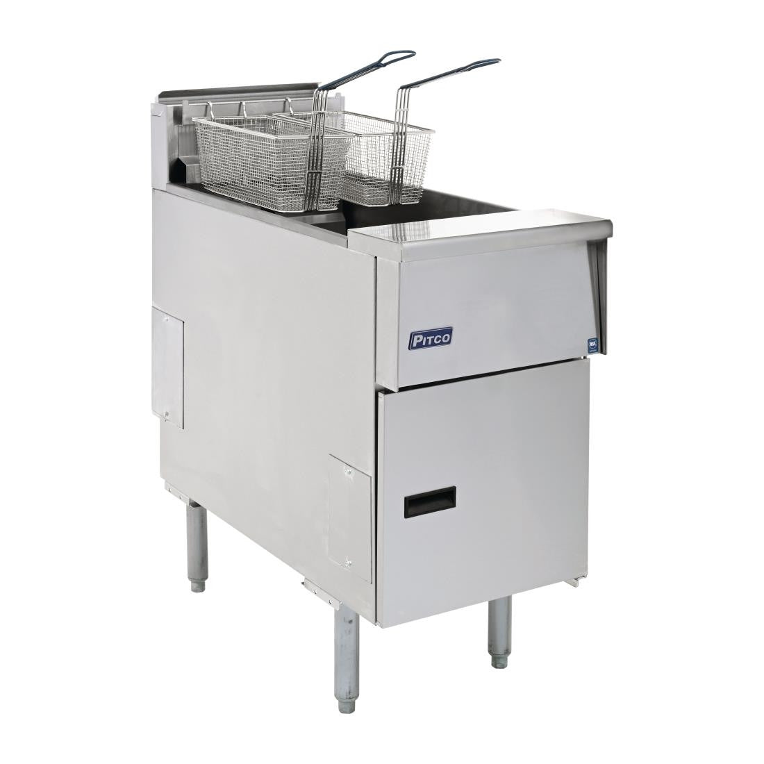 Pitco Single Tank Twin Basket Fryer SE14S-SSTC FP876