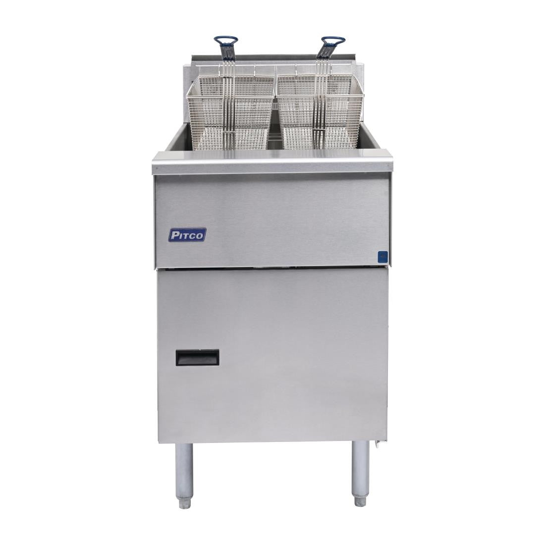Pitco Single Tank Twin Basket Fryer SE18S-SSTC FP877