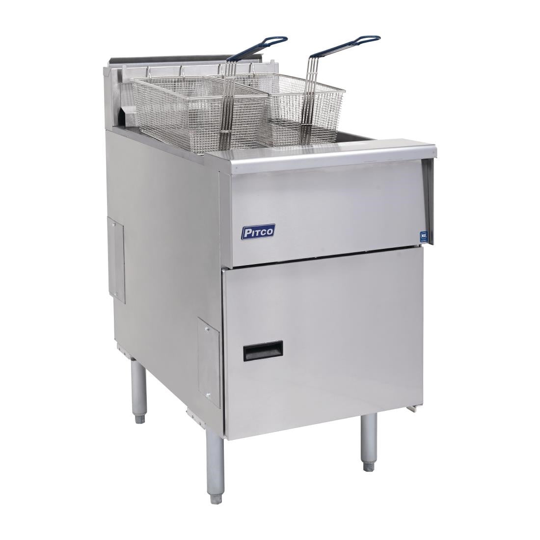 Pitco Single Tank Twin Basket Fryer SE18S-SSTC FP877