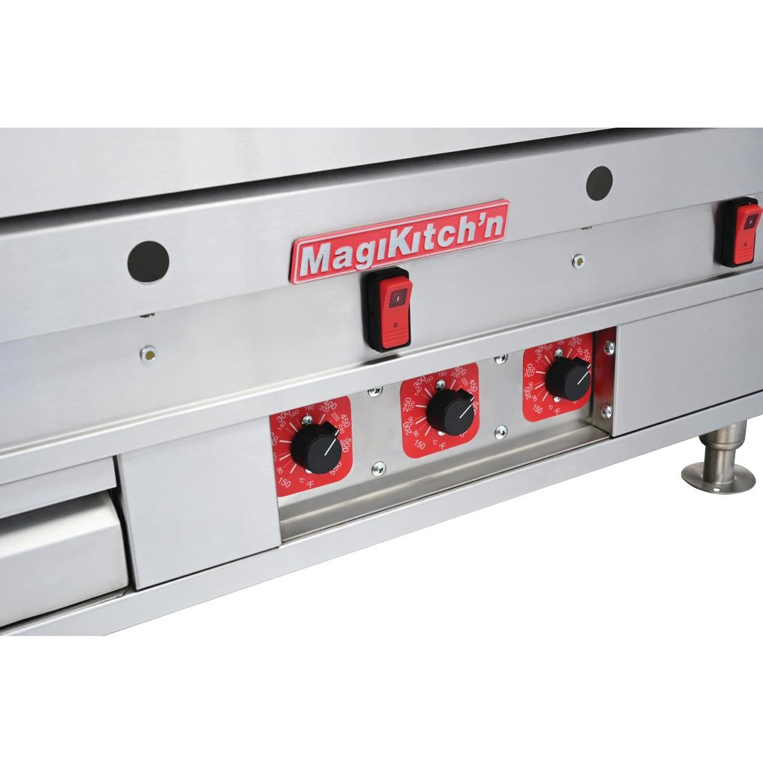 MagiKitch'n Heavy Duty Chrome Griddle MKG48 FP883
