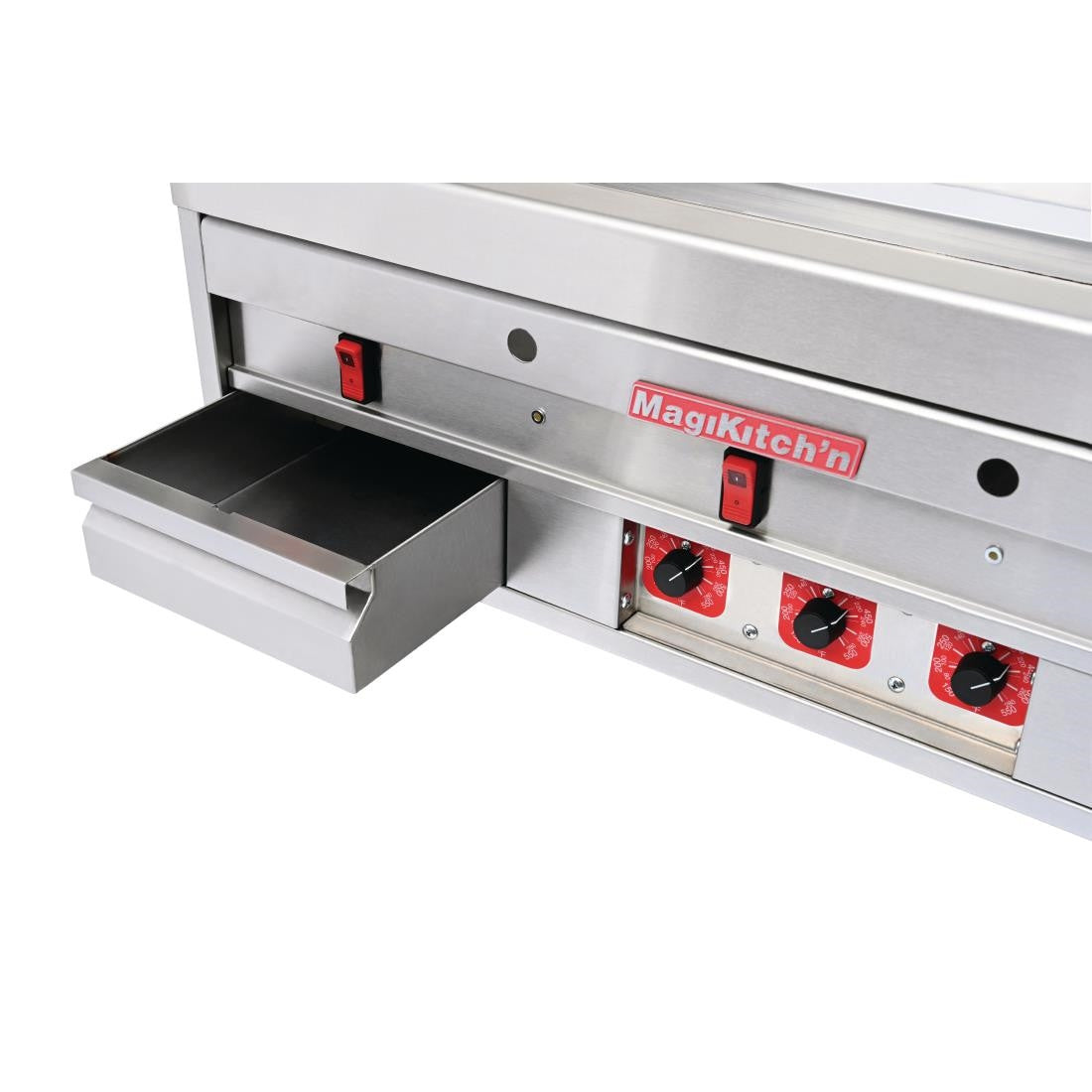 MagiKitch'n Heavy Duty Chrome Griddle MKG24 FP882