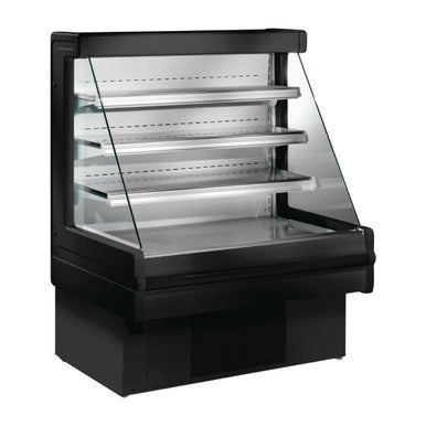 Zoin Mandy Low Profile Multi Deck Display Fridge Black 1500mm FP929-150