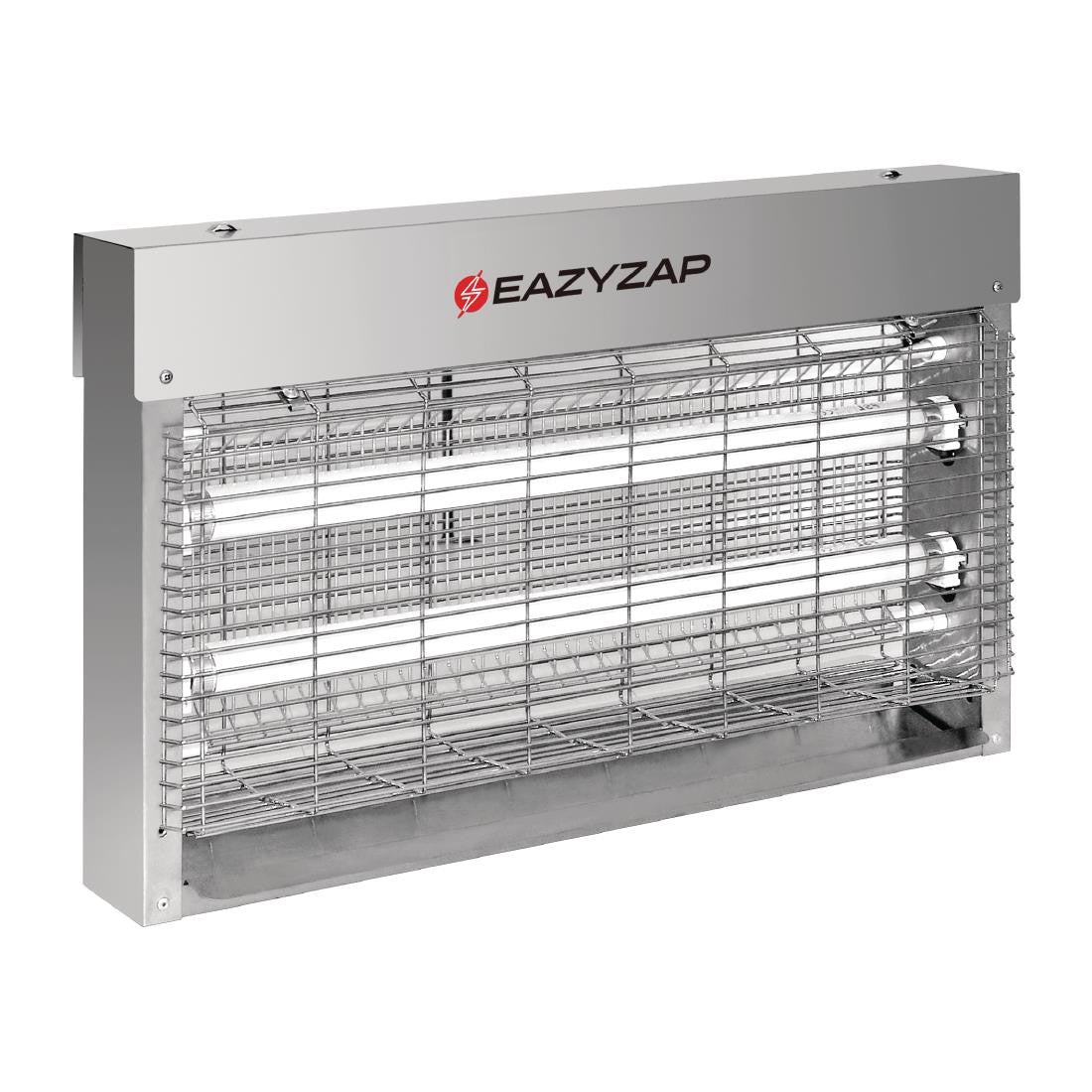 Eazyzap Energy Efficient Stainless Steel LED Fly Killer 150m² FP985
