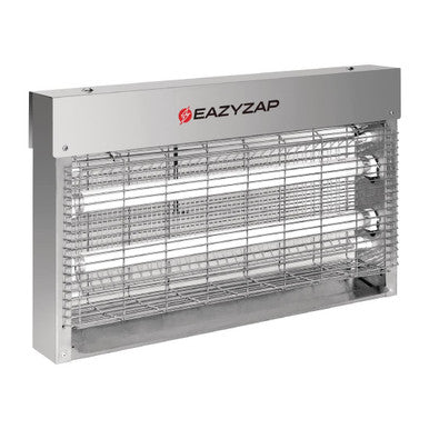 Eazyzap Energy Efficient Stainless Steel LED Fly Killer 150m² FP985