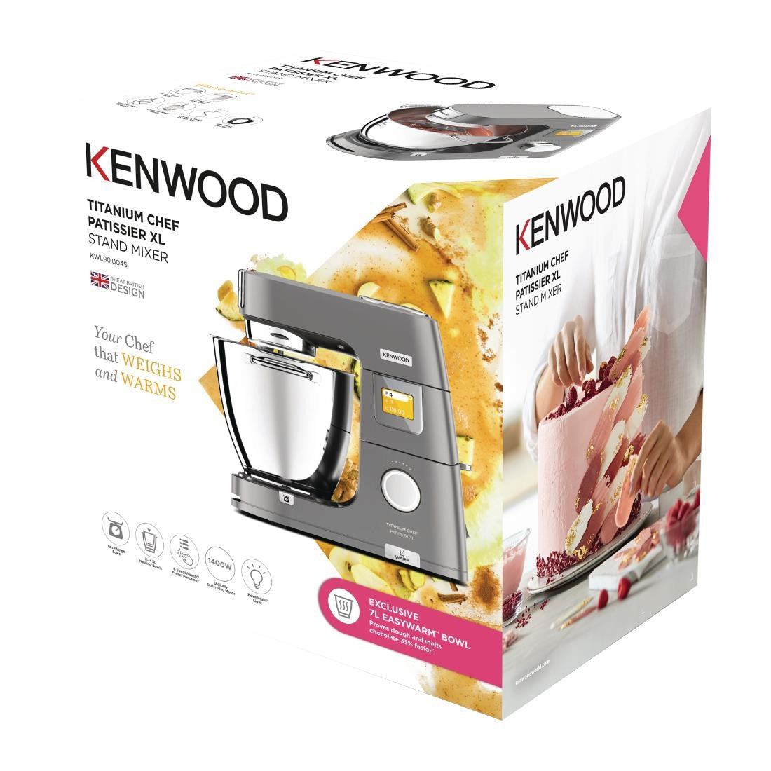 Kenwood Titanium Chef Patissier XL KWL90.004SI FS143