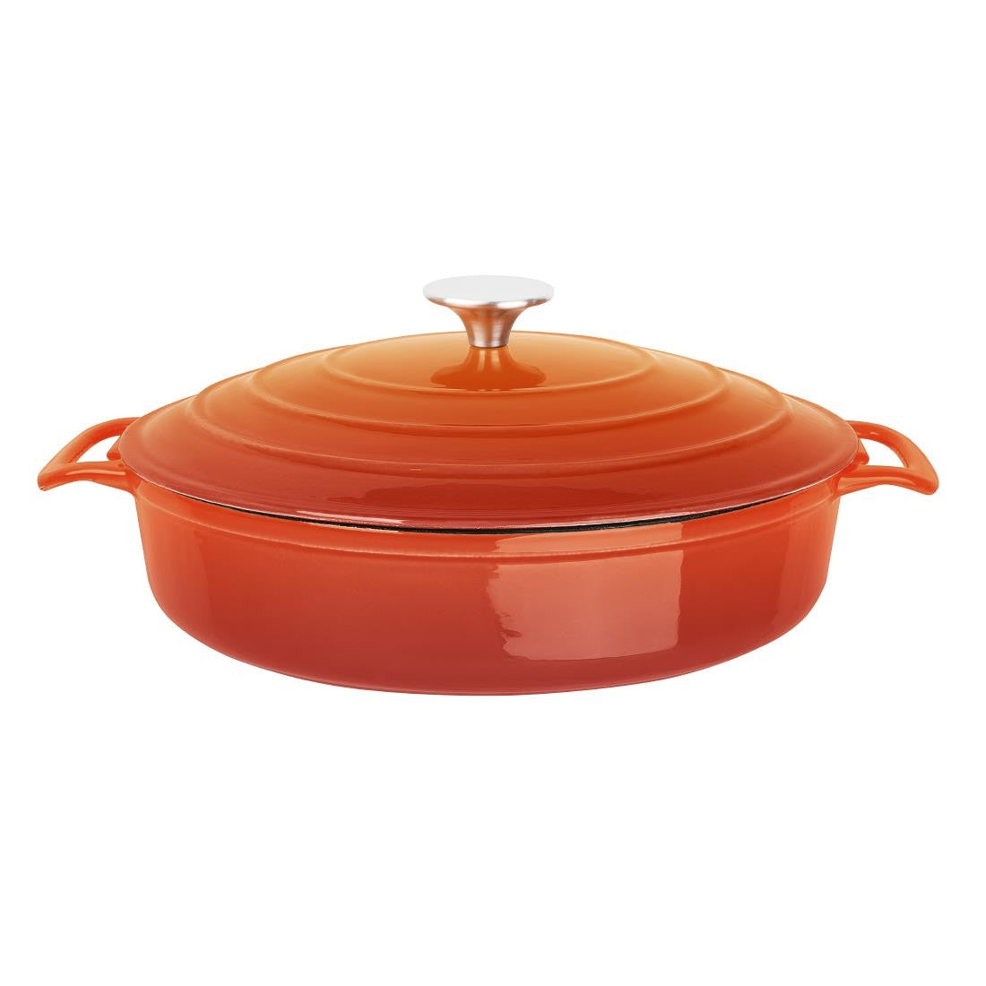 Vogue Orange Round Sauté Pan 3.5Ltr FS478