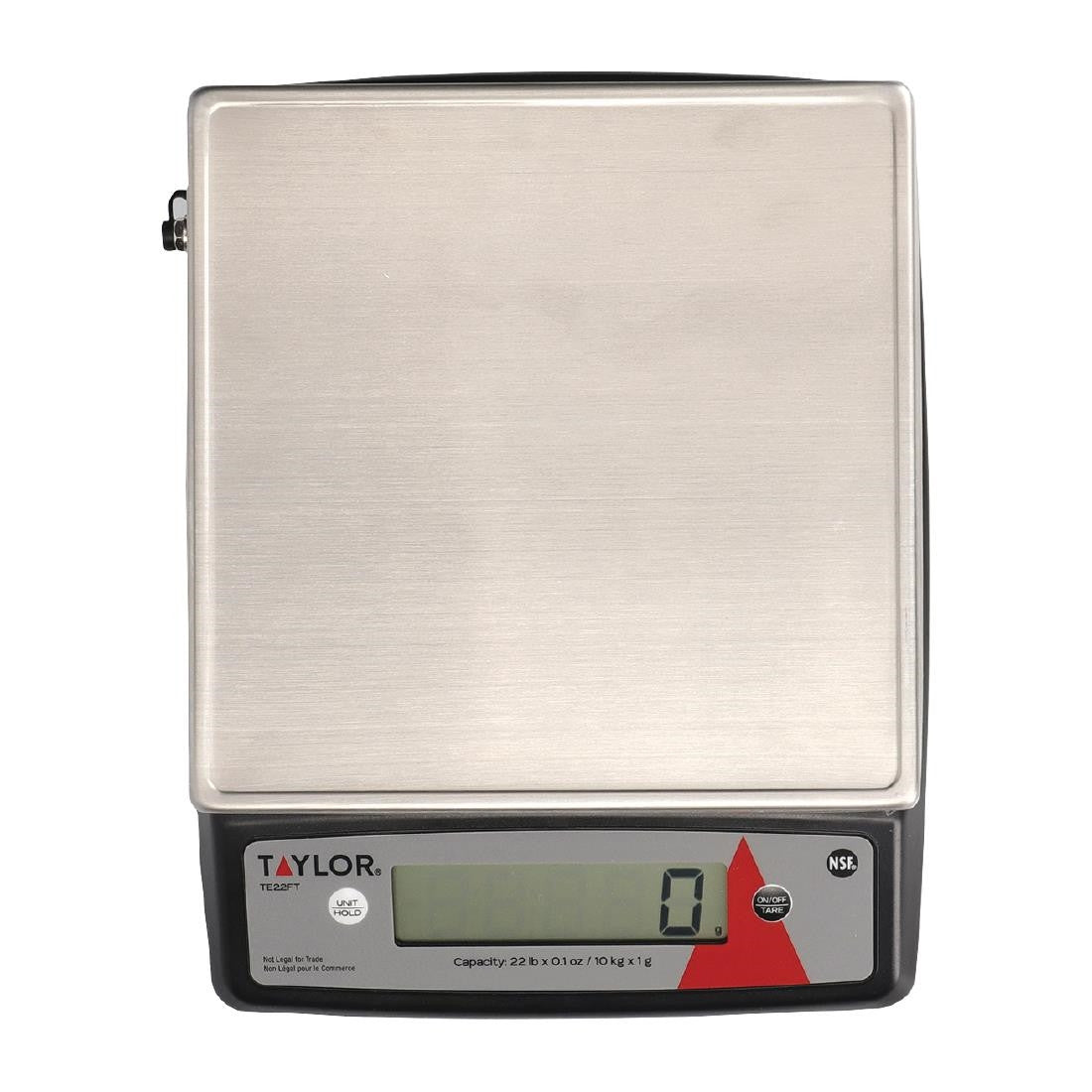 Taylor Stainless Steel Digital Portion Control Heavy Duty Kitchen Scale 10kg TE22FT FS593