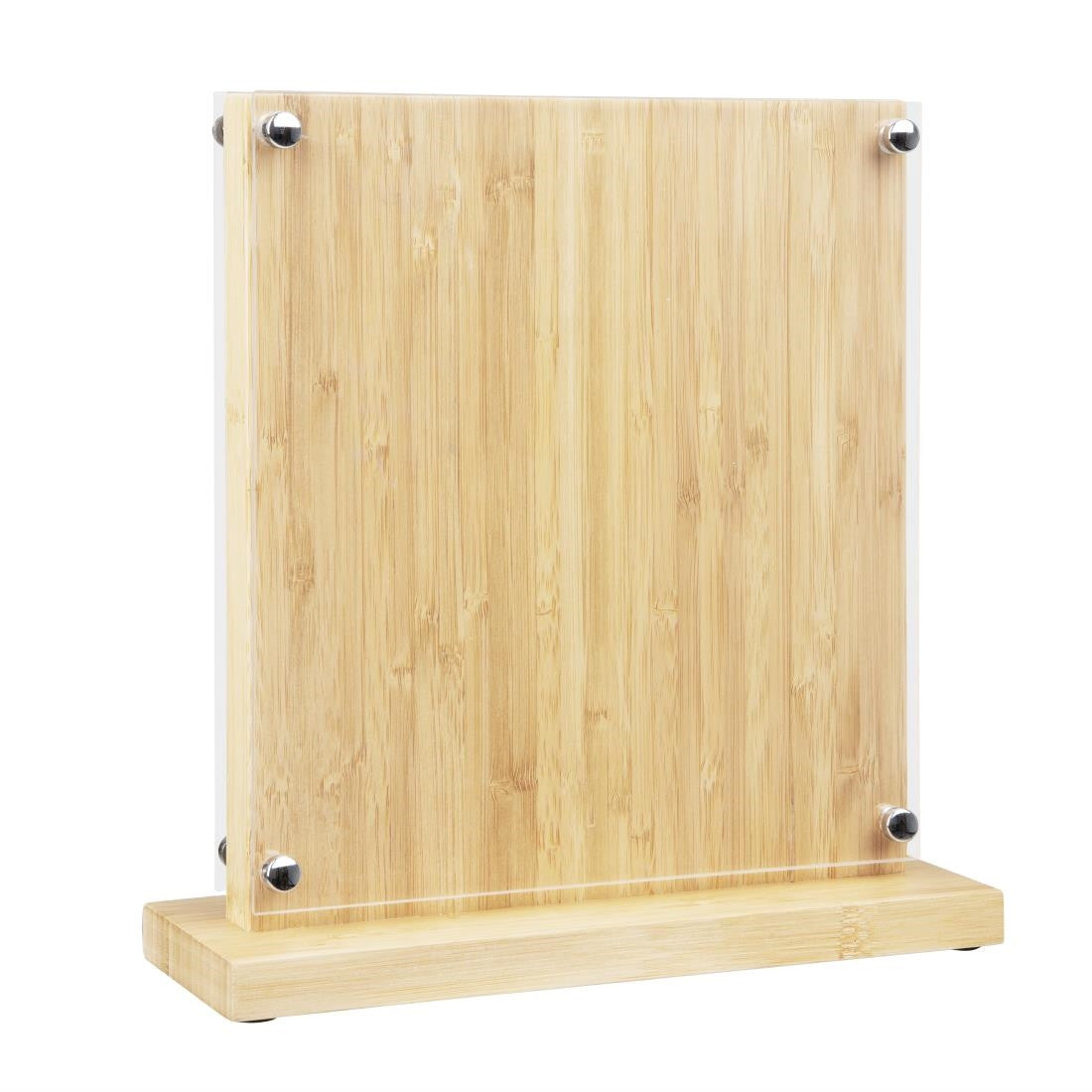 Vogue Wood Acrylic Magnetic Knife Block FS663