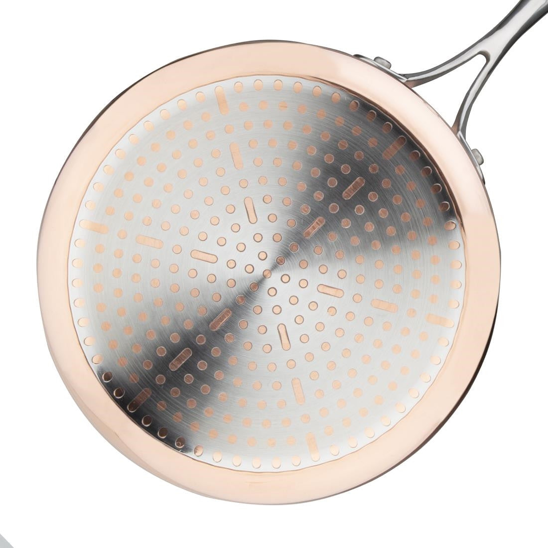 Vogue Induction Tri-Wall Copper Saucepan - 200x100mm FS667