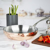 Vogue Induction Tri-Wall Copper Fry Pan - 280x60mm FS669