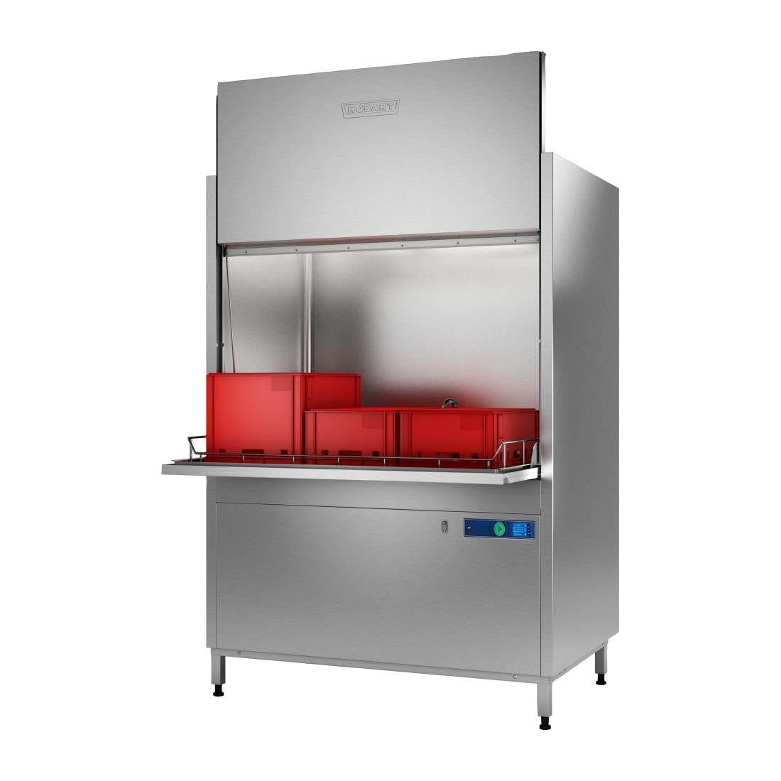 Hobart Twin Utensil Washer with Drain and Exhaust Heat Recovery UXTRC-10A FT120