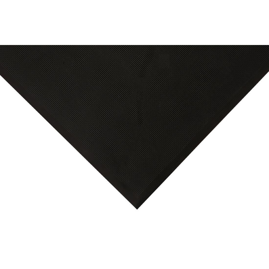 COBA Hygimat Anti-Fatigue Mat Black Solid 0.9 x 1.5m FT344
