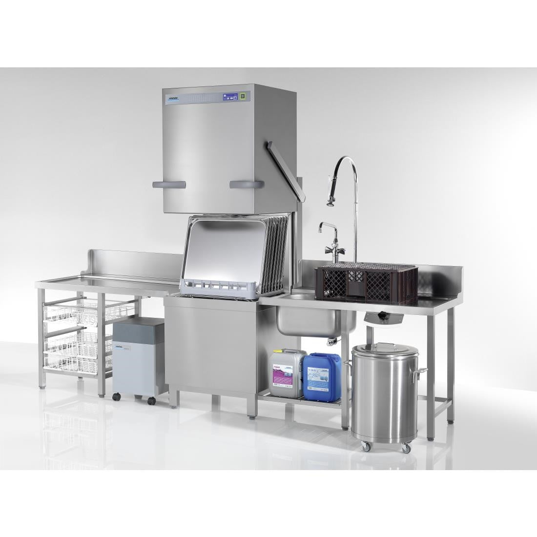Winterhalter Pass Through Dishwasher PT-XL with Water Softener FT538