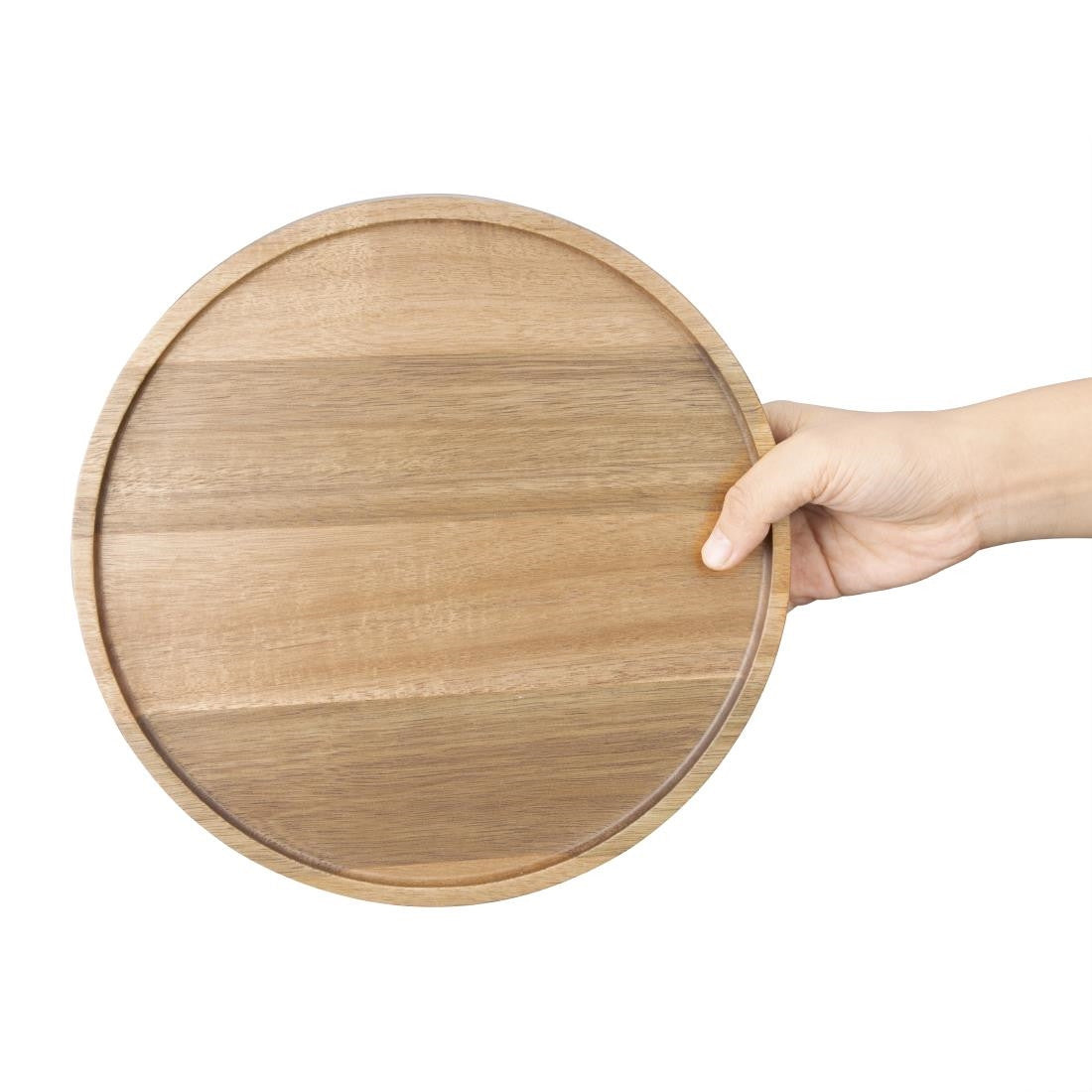 Olympia Acacia Round Plates 250(D)mm FT612