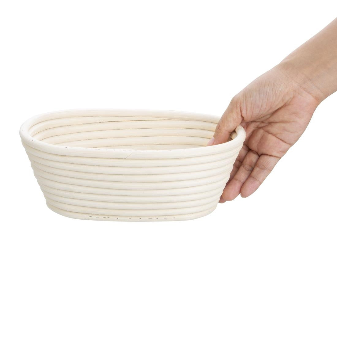 Vogue Rattan Proving Basket Oval 210x150x80mm FT837