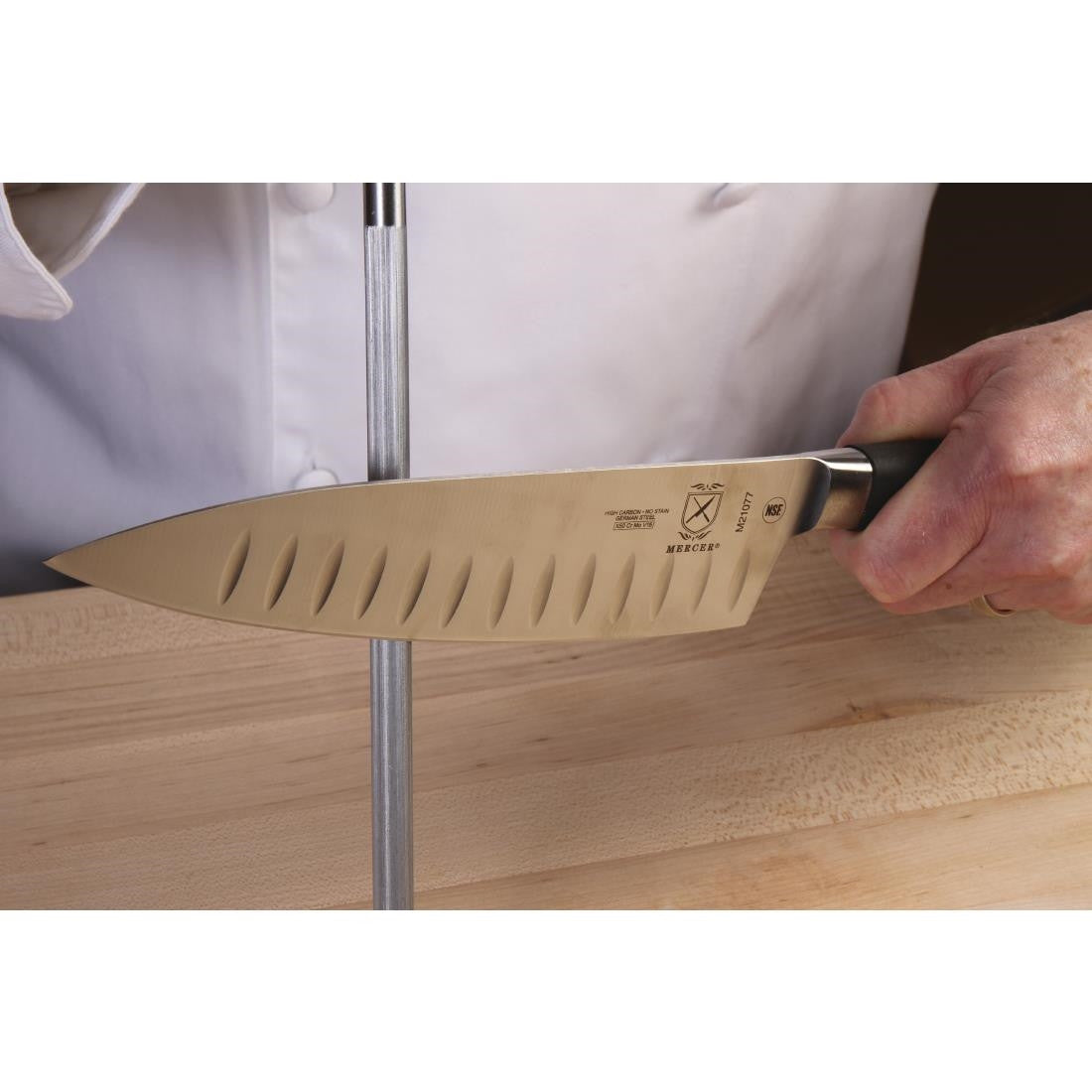 Mercer Culinary Genesis Precision Forged Sharpening Steel 25.5cm FW715