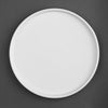 Olympia Whiteware Flat Round Plate 268mm 4 Pack FW814