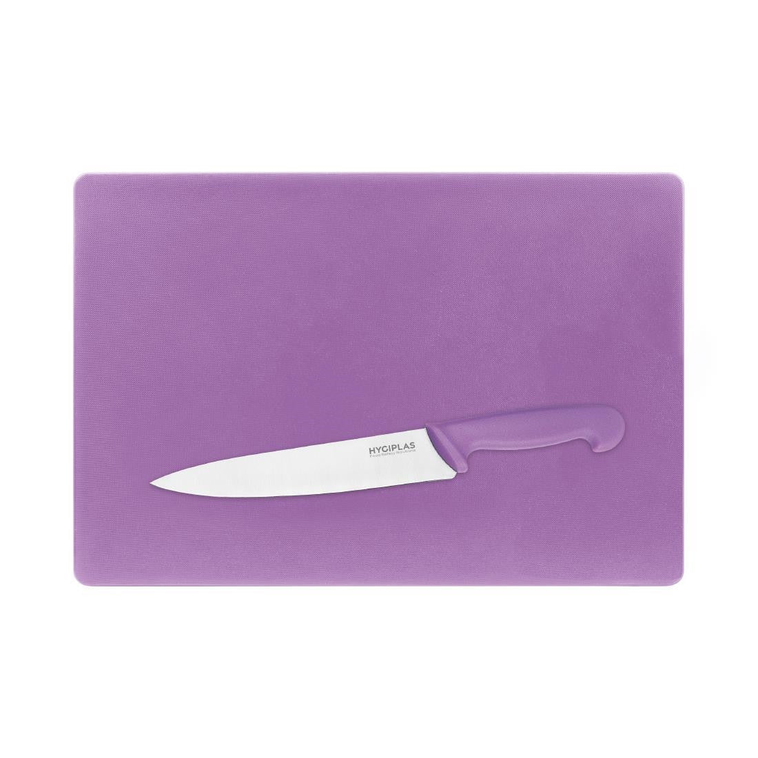 Hygiplas Low Density Chopping Board Purple - 300x450x20mm FX107