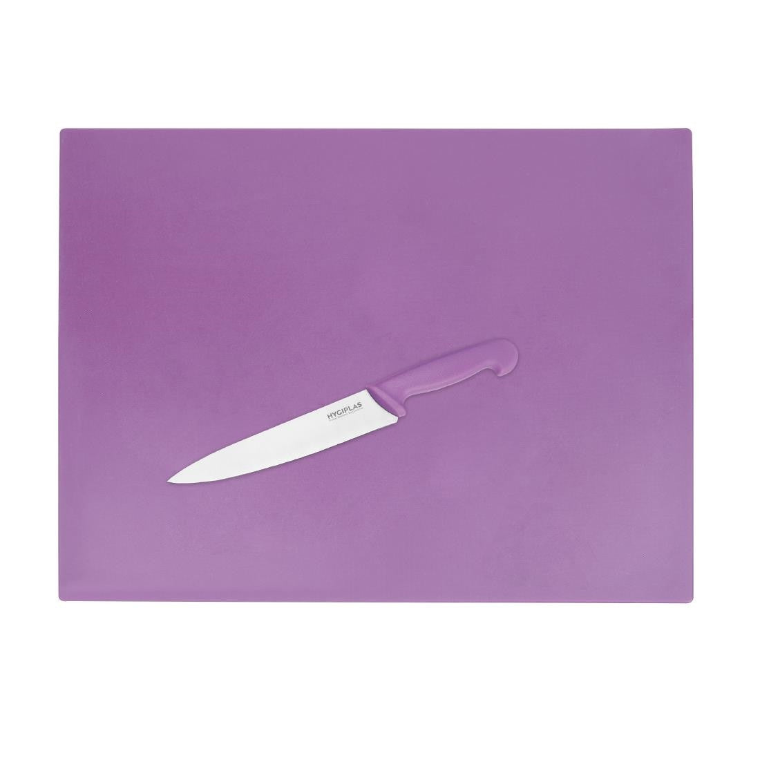 Hygiplas Low Density Chopping Board Purple - 600x450x10mm FX108