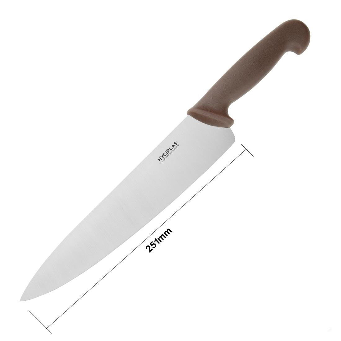 Hygiplas Cooks Knife Brown 25.4cm FX111