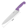 Hygiplas Cooks Knife Purple 25.4cm FX112