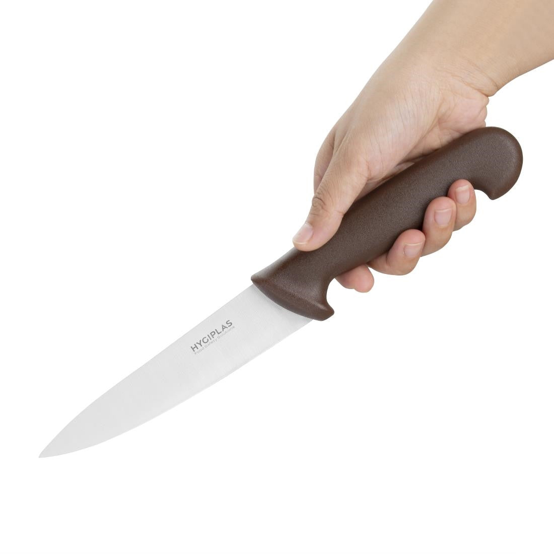 Hygiplas Cooks Knife Brown 15.9cm FX115