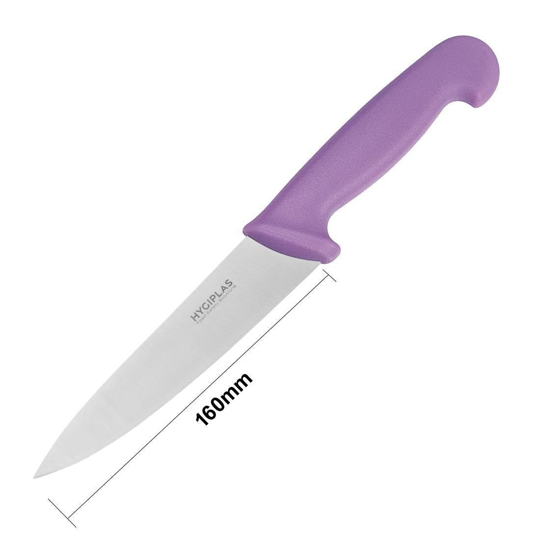 Hygiplas Cooks Knife Purple 15.9cm FX116