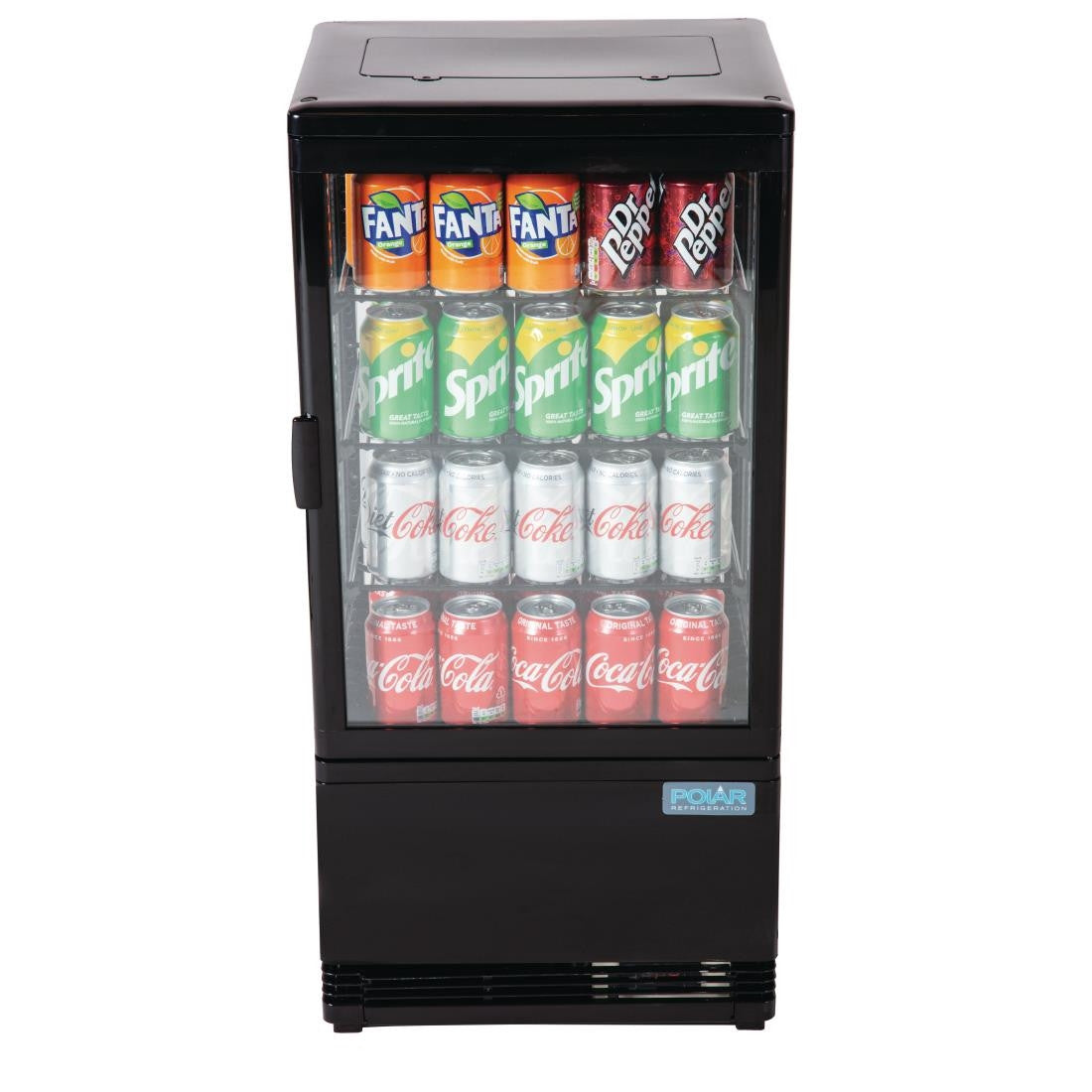 Polar C-Series Display Fridge 68Ltr Black G211