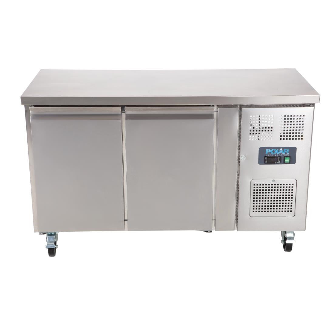 Polar U-Series Double Door Counter Fridge 228Ltr G377