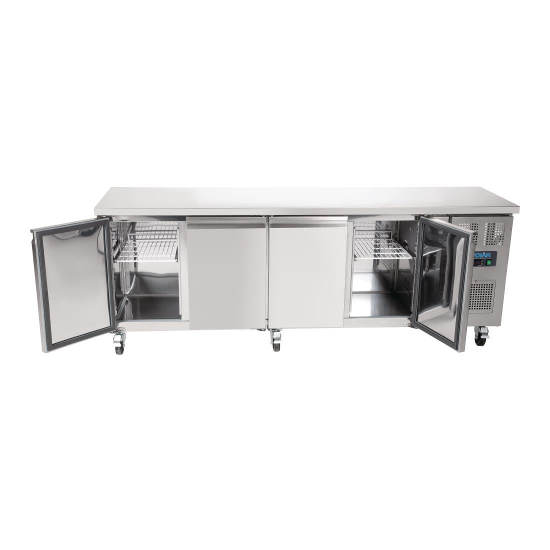 Polar U-Series Four Door Counter Fridge 449Ltr G379