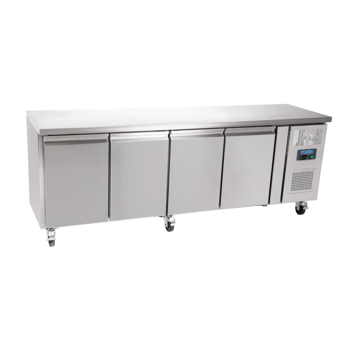 Polar U-Series Four Door Counter Fridge 449Ltr G379