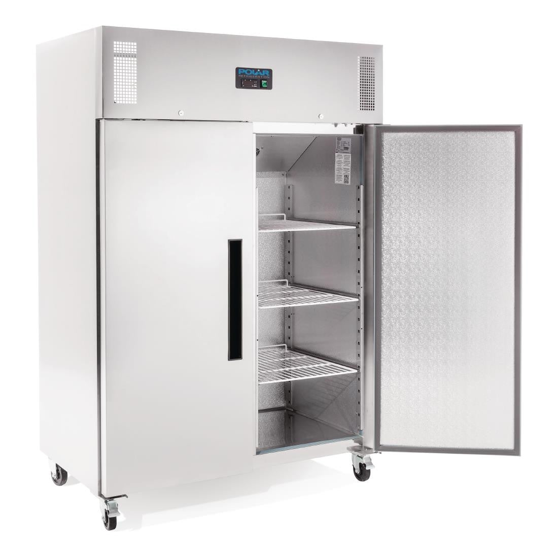 Polar G-Series Upright Double Door Freezer 1200Ltr G595